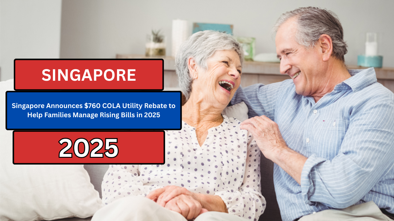 Singapore Announces $760 COLA Utility Rebate to Help Families Manage Rising Bills in 2025