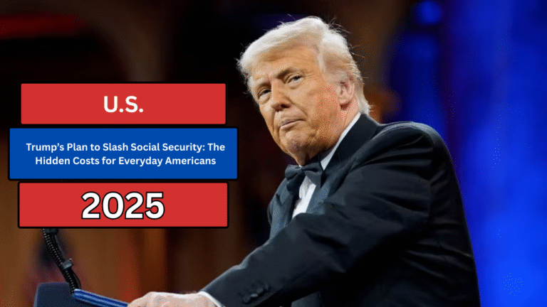 Trump’s Plan to Slash Social Security: The Hidden Costs for Everyday Americans