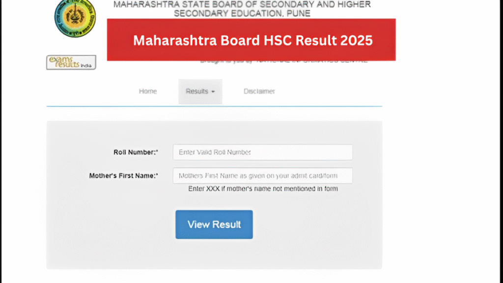Direct Link to Check Maharashtra Board HSC Result 2025 – Scorecard Download Now