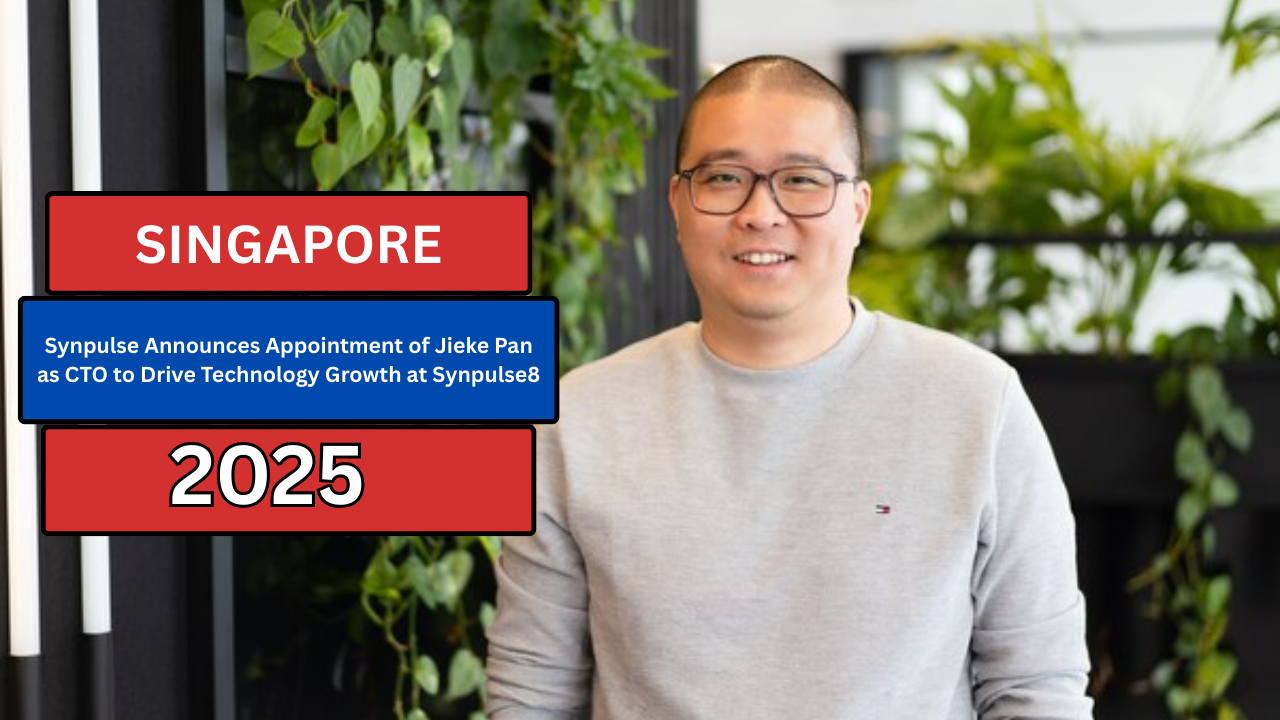 Synpulse Announces Appointment of Jieke Pan as CTO to Drive Technology Growth at Synpulse8