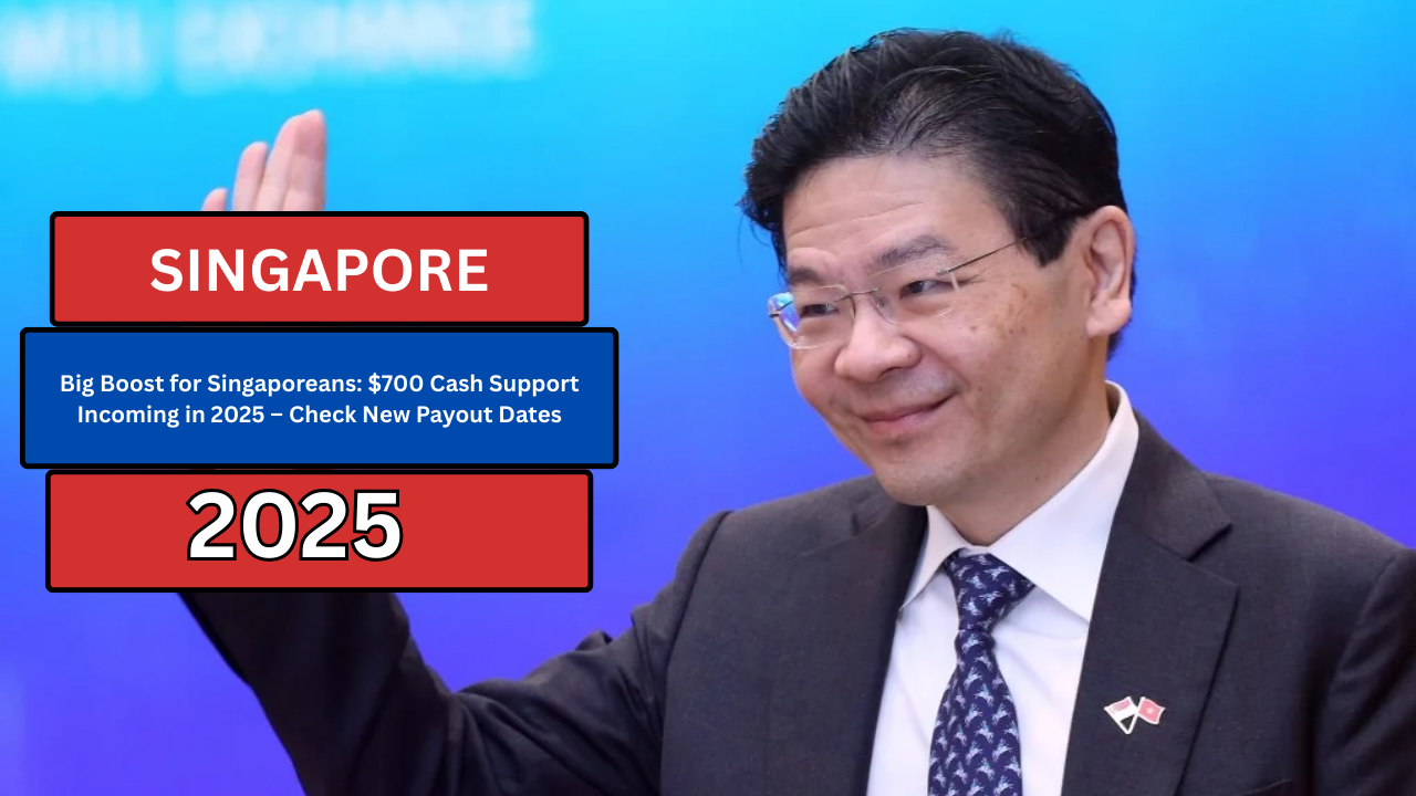 Big Boost for Singaporeans: $700 Cash Support Incoming in 2025 – Check New Payout Dates